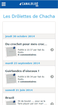 Mobile Screenshot of lesdrolettes.canalblog.com