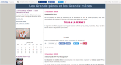 Desktop Screenshot of lesgrandsperes.canalblog.com