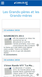 Mobile Screenshot of lesgrandsperes.canalblog.com