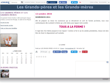 Tablet Screenshot of lesgrandsperes.canalblog.com