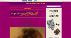 Desktop Screenshot of improdanse.canalblog.com