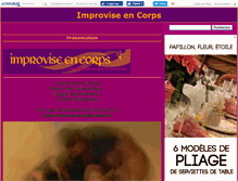 Tablet Screenshot of improdanse.canalblog.com