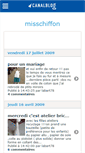 Mobile Screenshot of misschiffon.canalblog.com