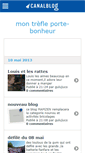 Mobile Screenshot of celinetrefle.canalblog.com