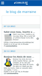 Mobile Screenshot of marrainesuisse.canalblog.com