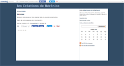 Desktop Screenshot of berenicecreation.canalblog.com
