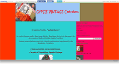Desktop Screenshot of gypsievintage.canalblog.com