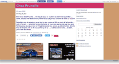 Desktop Screenshot of chezprunelle.canalblog.com