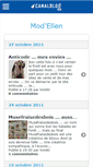 Mobile Screenshot of modellen.canalblog.com