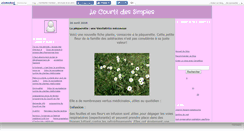 Desktop Screenshot of courtilsimples.canalblog.com