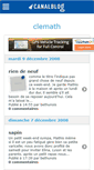 Mobile Screenshot of clemath.canalblog.com
