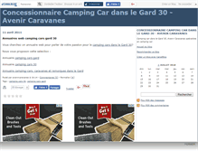 Tablet Screenshot of campingcargard30.canalblog.com