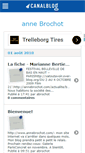 Mobile Screenshot of annebrochot.canalblog.com