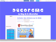Tablet Screenshot of decorama.canalblog.com
