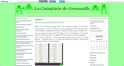 Desktop Screenshot of cuisse2grenouill.canalblog.com