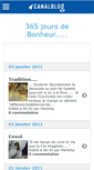 Mobile Screenshot of jourdebonheur.canalblog.com