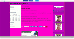 Desktop Screenshot of glamourtoujours.canalblog.com