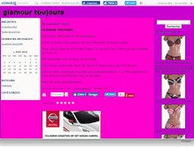 Tablet Screenshot of glamourtoujours.canalblog.com