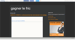 Desktop Screenshot of gagnerlefric.canalblog.com