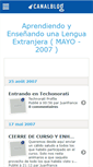 Mobile Screenshot of cursoextension.canalblog.com