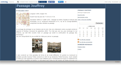Desktop Screenshot of passagejouffroy.canalblog.com