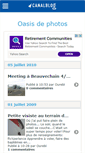 Mobile Screenshot of oasisdephotos.canalblog.com