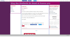 Desktop Screenshot of dijondeustlicenc.canalblog.com