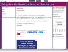 Tablet Screenshot of dijondeustlicenc.canalblog.com
