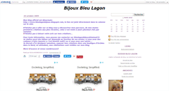 Desktop Screenshot of bleulagonbijoux.canalblog.com
