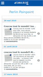 Mobile Screenshot of perlinpoinpoint.canalblog.com