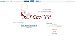 Desktop Screenshot of mariveboutique.canalblog.com