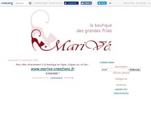 Tablet Screenshot of mariveboutique.canalblog.com