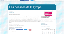 Desktop Screenshot of deessesdelolympe.canalblog.com