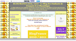 Desktop Screenshot of blogfrance0910.canalblog.com