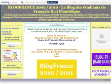 Tablet Screenshot of blogfrance0910.canalblog.com