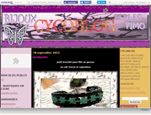 Tablet Screenshot of cycoblog.canalblog.com