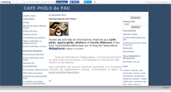 Desktop Screenshot of cafeatelierphilo.canalblog.com