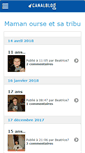 Mobile Screenshot of mamanourse.canalblog.com