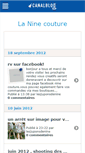 Mobile Screenshot of lesjuponsdenine.canalblog.com