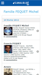 Mobile Screenshot of fequet.canalblog.com