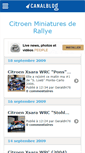 Mobile Screenshot of citroen2rallye.canalblog.com