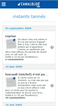 Mobile Screenshot of instantanees.canalblog.com