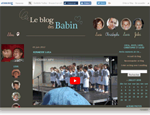 Tablet Screenshot of lucababin.canalblog.com