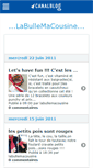 Mobile Screenshot of labullemacousine.canalblog.com