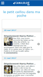 Mobile Screenshot of dansmapoche.canalblog.com