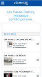 Mobile Screenshot of lescassepierres.canalblog.com