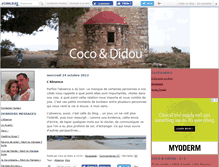 Tablet Screenshot of cocoetdidou.canalblog.com