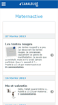 Mobile Screenshot of materneactive.canalblog.com