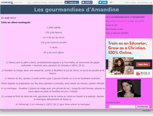 Tablet Screenshot of gourmandises63.canalblog.com