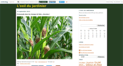Desktop Screenshot of loeildujardinier.canalblog.com
